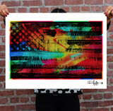 FREEDOM FLAG - Giclée Fine Art Print 